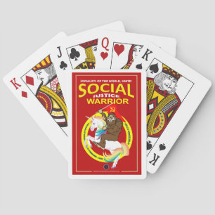 Social Justice Warrior Playing Cards
