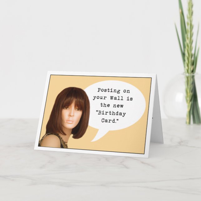 Social Media Birthday Card (Front)