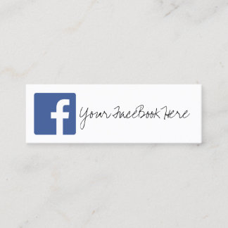 social media colour modern trendy business card