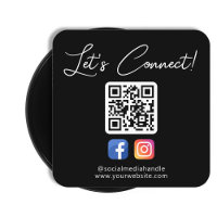 Social Media Connect With Us Custom Professional