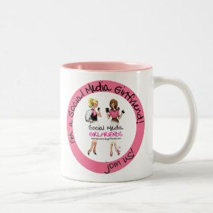 Social Media Girlfriends Latte Mug