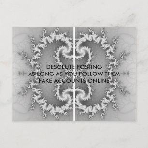 SOCIAL MEDIA HAIKU POSTCARD