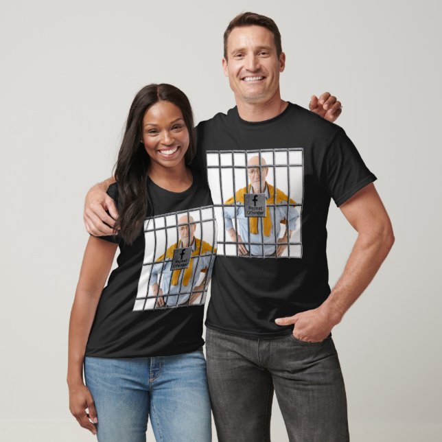 Social Media Jail Photo T-Shirt (Unisex)