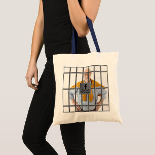 Social Media Jail Photo Tote Bag