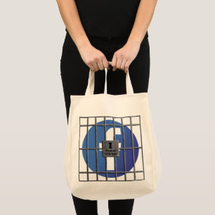 Social Media Jail Tote Bag