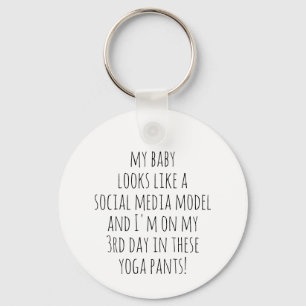 Social Media Key Ring