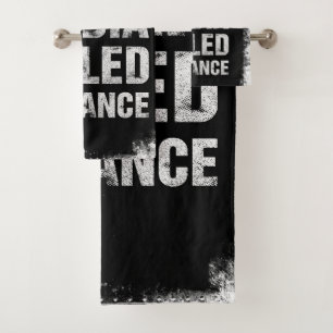 Social Media Killed Romance Bath Towel Set