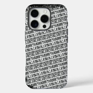 Social Media Killed Romance iPhone 16 Pro Case
