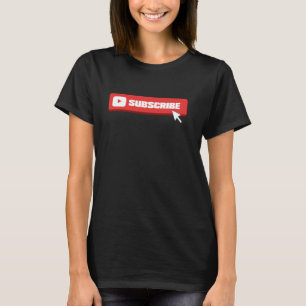 Social Media Like Share Comment Subscribe Vlogger T-Shirt