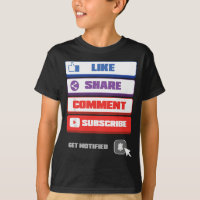 Social Media Like Share Comment Subscribe Vlogger
