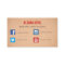 SOCIAL MEDIA MUSICIAN YOU TUBE BUSINESS CARD