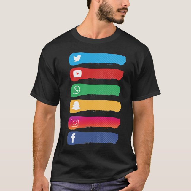 Social Media T-shirt (Front)