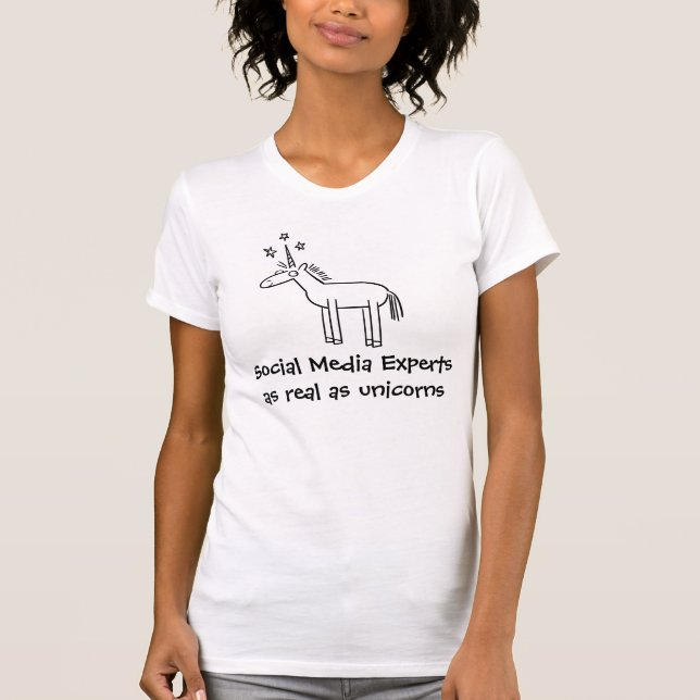 Social Media Unicorns T-Shirt (Front)
