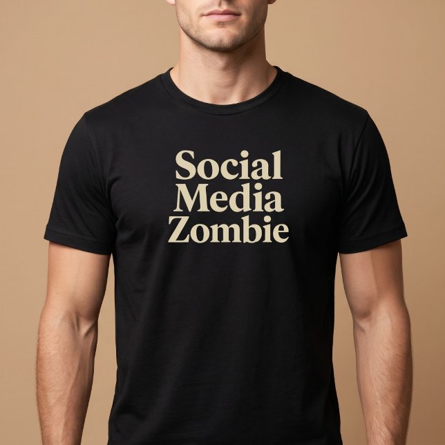 Social Media Zombie T-Shirt (Creator Uploaded)