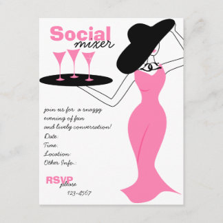 Social Mixer Invitation