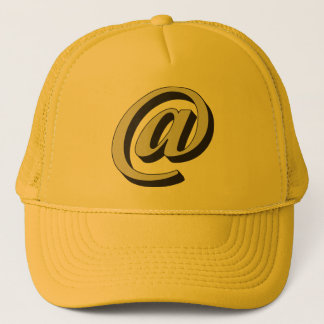 social net symbol trucker hat
