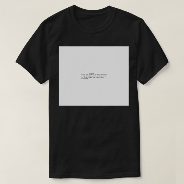 Social Network Screenplay- David Fincher &amp; Aar T-Shirt (Design Front)