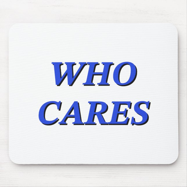 social sarcastic ideal nerdy design mouse mat (Front)