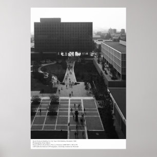 Social Sciences Building, UCLA, 1966 Poster