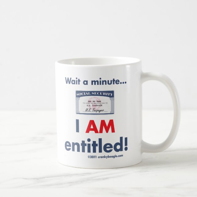 Social Security Entitled Mug (Right)