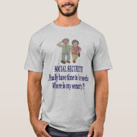 SOCIAL SECURITY . Got my social. Where is security