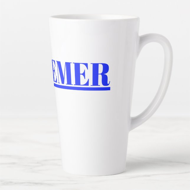 social spiritual 0ptimistic cute design latte mug (Right)