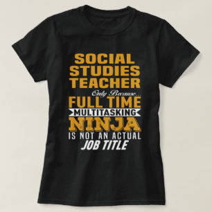 Social Studies Teacher T-Shirt