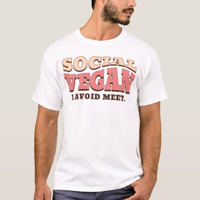 Social Vegan T-Shirt (Front)