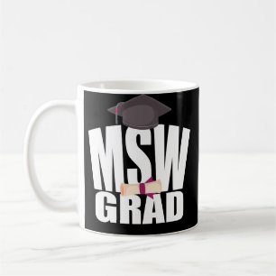Social Work MSW Graduation Gift Coffee Mug Masters