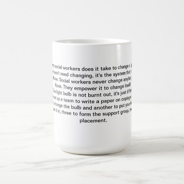 Social Work Mug IV (Center)