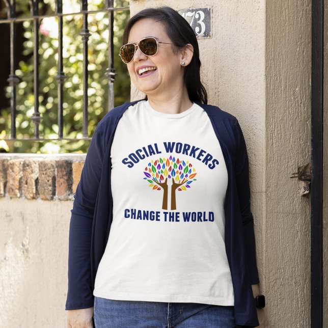 Social Work Quote Cute Social Worker T-Shirt (Creator Uploaded)