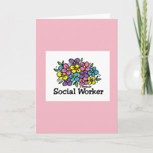 Social Worker Blooms Thank You