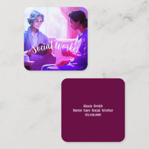 Social Worker Business Card