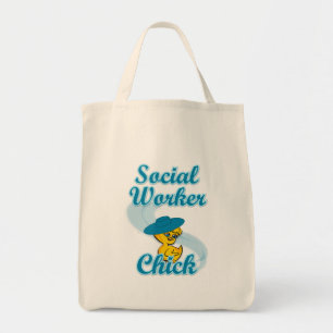 Social Worker Chick #3 Tote Bag