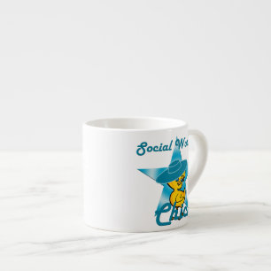 Social Worker Chick #7 Espresso Cup