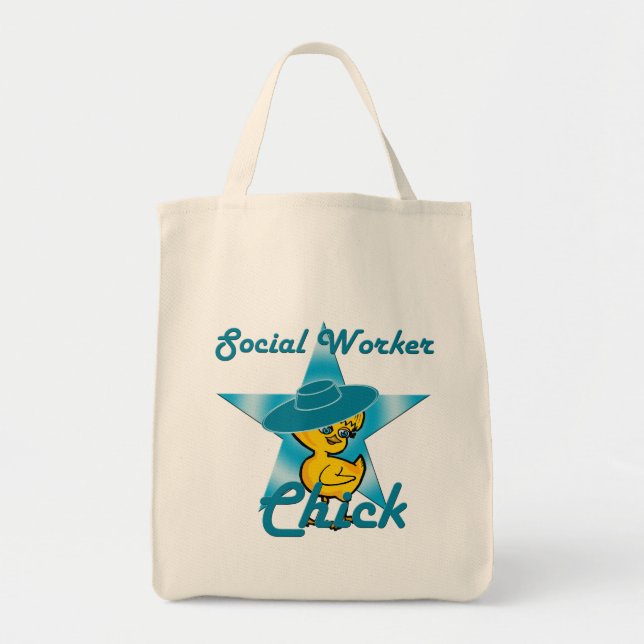 Social Worker Chick #7 Tote Bag (Front)