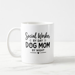 Social Worker Dog Mum Gift Coffee Mug