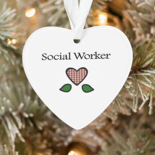 Social Worker GH Ornament (Tree)