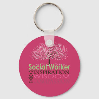 Social Worker Gifts Key Ring
