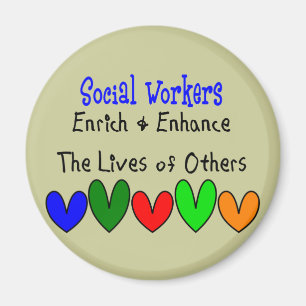 Social Worker Gifts Magnet