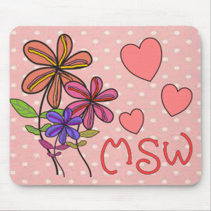 Social Worker Gifts Mouse Mat