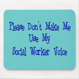 Social Worker Gifts Mouse Mat