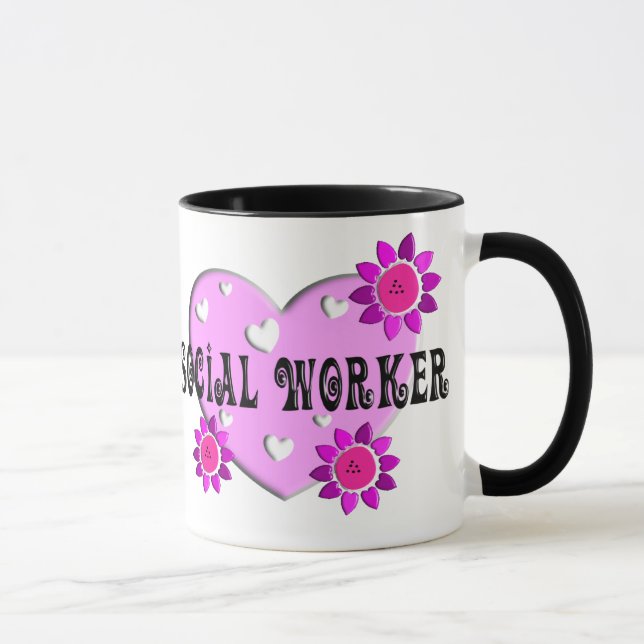Social Worker Gifts Mug (Right)