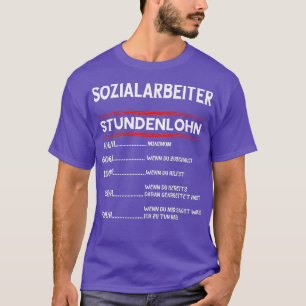 Social Worker Hourly Wage Social Work Social Work T-Shirt
