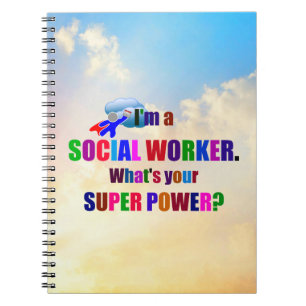 Social Worker Humour Notebook