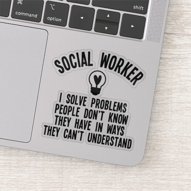 Social Worker I solve Problems (Detail)