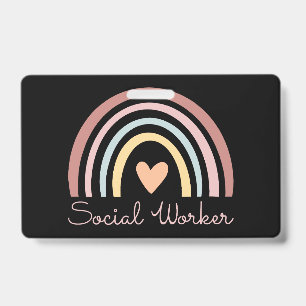 Social Worker II ID Badge