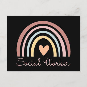 Social Worker II Postcard