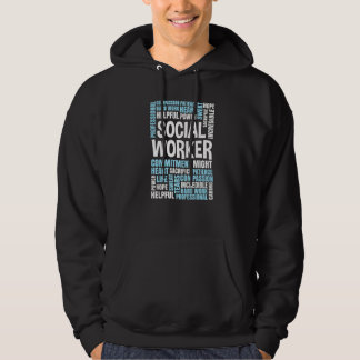 Social Worker Job Profession Social Welfare Hoodie