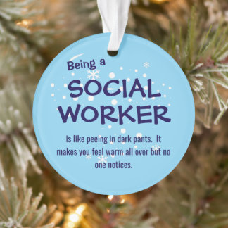 Social Worker Ornament